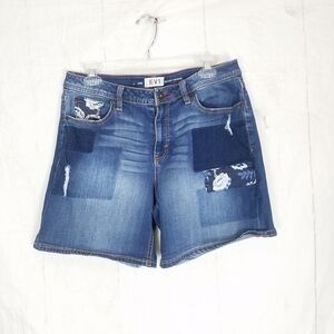 Evi relaxed vintage denim shorts